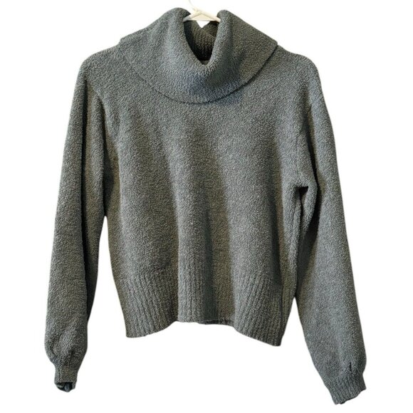 Ruby Moon Anthropologie Sweater Women Size Medium Chunky‎ Knit Cowl Neck Cropped - Picture 1 of 12